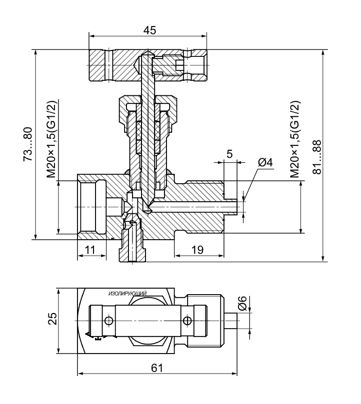 Габаритные размеры БВЭ-102.6-В.х.Н.х Габаритные размеры БВЭ-102.6-В.х.Н.х