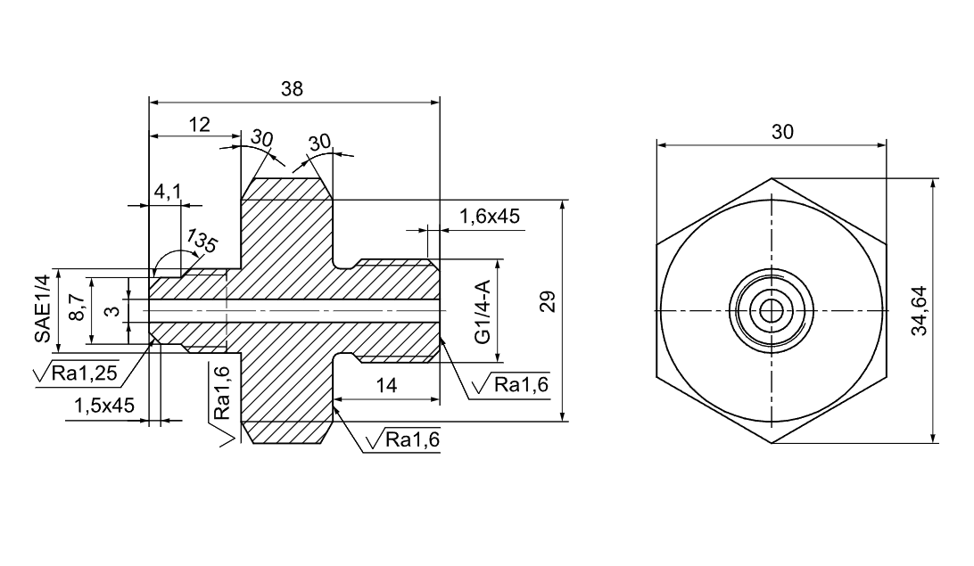 Конструктивное исполнение	УПЛ-Н.G1/2.Н.1/4SAE